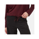 Ten Tree Women's Soft Eco Terry Notch Crew Neck