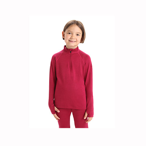 Icebreaker Kids Merino 260 Tech Long Sleeve Half Zip Thermal Top
