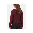 Ten Tree Women's Soft Eco Terry Notch Crew Neck