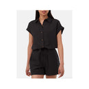 Ten Tree Women's TreeLinen Button Front Romper