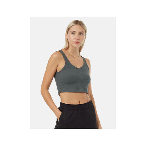 Ten Tree Women's Cropped Fitted Tank