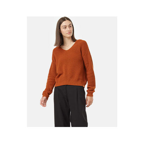 Ten Tree Women's Highline Cotton V-Neck Sweater