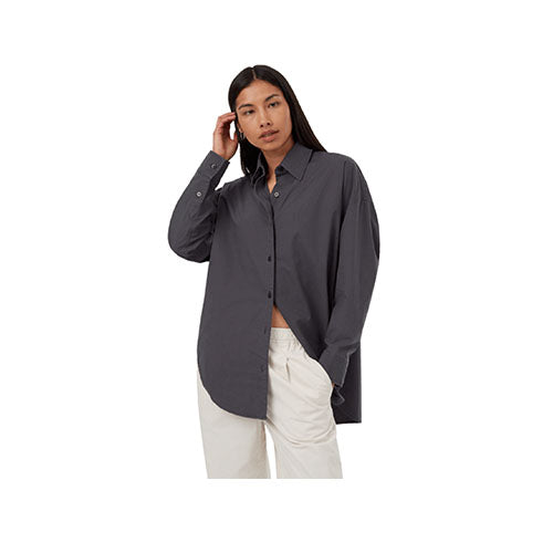 Ten Tree Women's EcoStretch Cotton Oversized Shirt