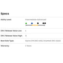 2024 Salomon Strive 12 GW Bindings