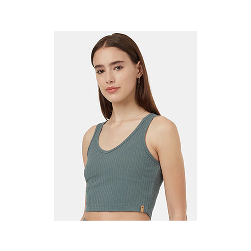Ten Tree Women's Cropped Fitted Tank