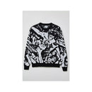 Obey M Crowd Surfing Knit Sweater