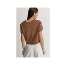 Rhythm Outside Vintage Crop Crew Tee