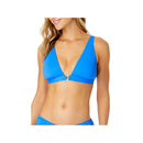 Anne Cole Ring Plunge Tri Top / Soft Band High Waist Bottom