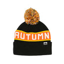 Autumn Burnout Pom Beanie