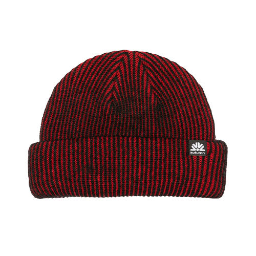 Autumn Cord Double Roll Beanie