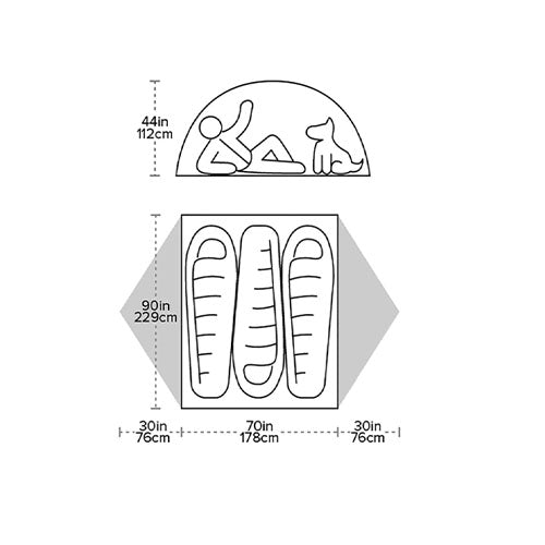 Big Agnes Blacktail 3 Tent
