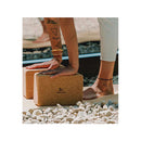 b, halfmoon Cork Block - 4"