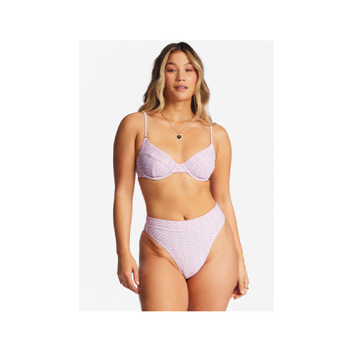 Billabong Covered In Love Tanlines Underwire Top and Maui Bikini Bottoms