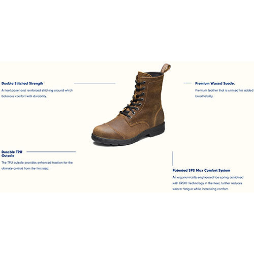 Blundstone 2532 - Original Lace Up Tall Tobacco Suede