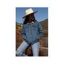 Brixton Women's Cable Embroidered Jacket