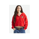 Brixton Women's Trophy Horse Cropped Zip Hood