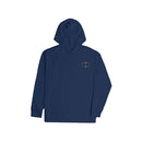 Dark Seas Men's Progressive UV Hooded Long Sleeve Tee