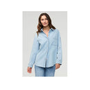 Duer Women's Performance Denim Lite Relaxed Button Down