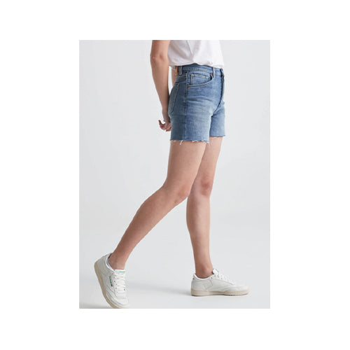 Duer Women's Midweight Performance Denim High Rise Short