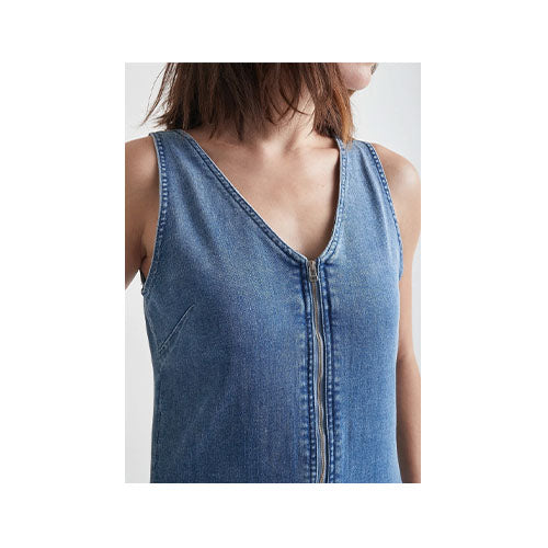 Duer Women's Denim Tailored Jumpsuit