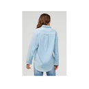 Duer Women's Performance Denim Lite Relaxed Button Down