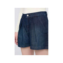 Duer Women's Denim Lite Pleated Short