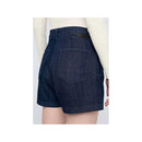 Duer Women's Denim Lite Pleated Short
