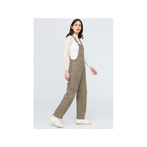 Duer Women's Stretch Canvas Overalls