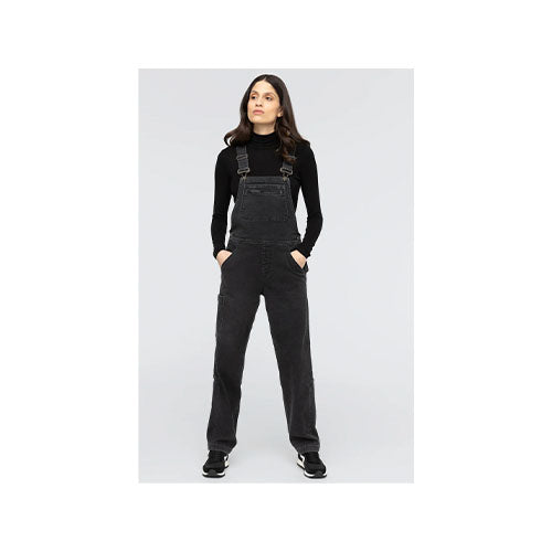 Duer Women's Stretch Canvas Overalls