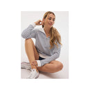 Fig Women's Hampton Mid-Zip Sweater