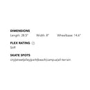 Landyachtz Dinghy Classic - Wave Complete