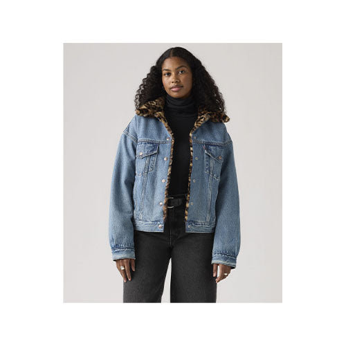 Levi's Women's 90s Fur Trucker Jacket