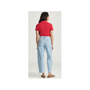 Mavi Women's Nica Crop Barrel Jeans