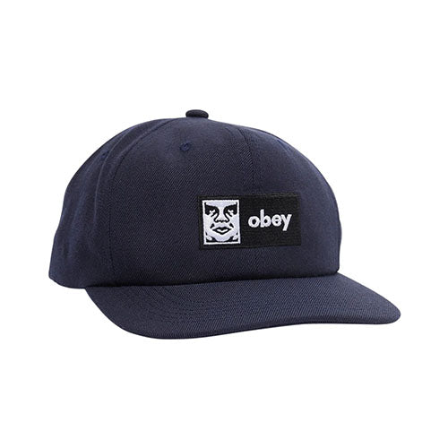 Obey Case 6 Panel Classic Snapback