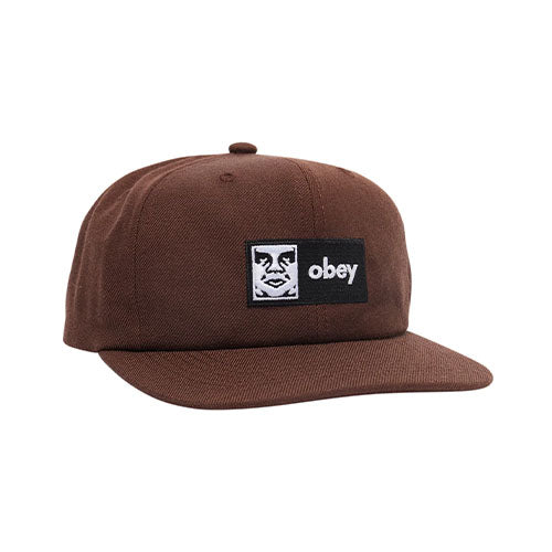 Obey Case 6 Panel Classic Snapback