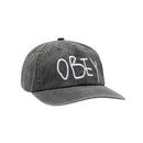 Obey Jot 6 Panel Velcro Hat