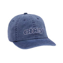 Obey Pigment Outline Delta 6 Panel Hat