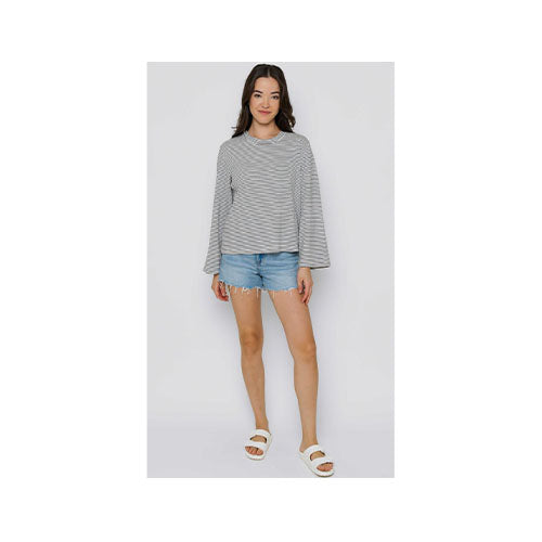 Orb Britt Bell Sleeve Crew