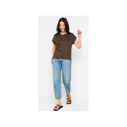Orb Daisy Roll Cuffed Tee
