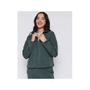 Orb Everly-Luxe Fleece 1/2 Zip Neck