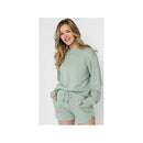 Orb Jenna Supersoft Sweatfleece Crew Pullover