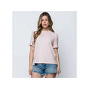 Orb Jill - Luxe Fleece Cuffed Tee