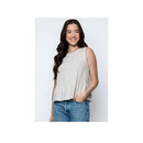 Orb Poppy Peplum Top
