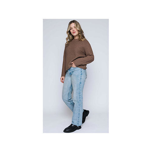 Orb Taylor - Textured Stripe Pullover
