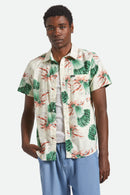 Brixton Men's Charter Print Short Sleeve Woven