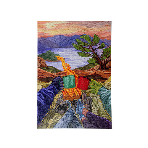 Outside Inside 1000pc Puzzle - Summit Cheers
