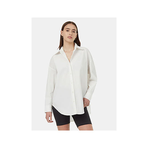 Ten Tree Women's EcoStretch Cotton Oversized Shirt