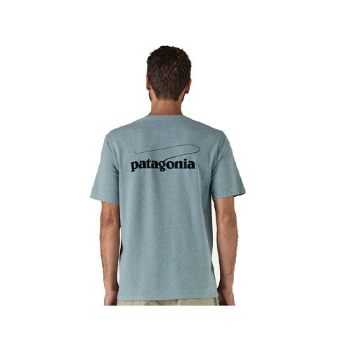 Patagonia Men's Casting Logo Responsibili-Tee