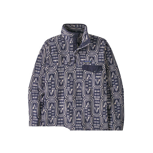 Patagonia Men's Lightweight Synchilla Snap-T Pullover old growth green