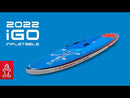 Starboard 2022 iGo Tikhine Wave Deluxe SC Inflatable SUP